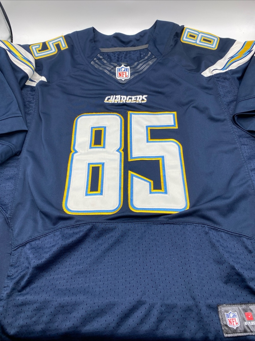 Nike San Diego Chargers Antonio Gates #85 NFL Jersey Men On Field Large Player
